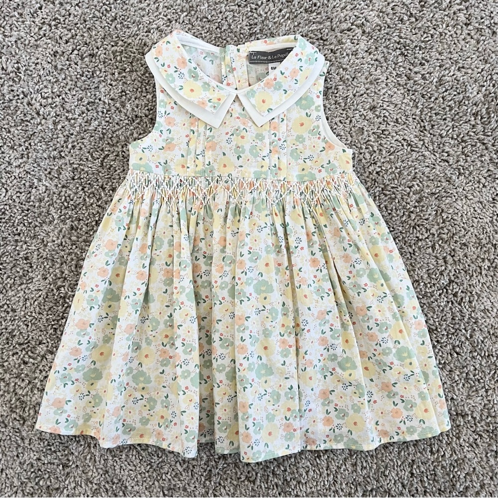 Beautiful Baby Easter/ Floral Dress Size 6M